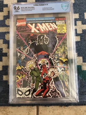 $85 • Buy X-Men Annual #14 CBCS 9.6 First Cameo Of Gambit WHITE PAGES