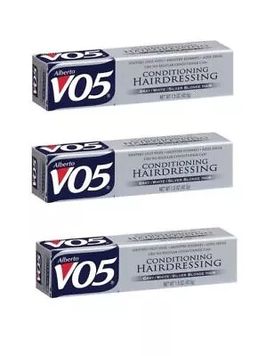 BL Vo5 Conditioning Hairdressing Gray/White/Silver 1.5oz Tube X 3 Packs • $30.24