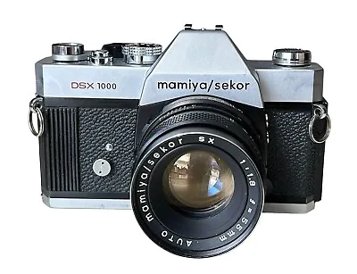 Vintage Mamiya DSX 1000 35mm Film Camera 55mm Sekor SX F1.8 Lens • $79