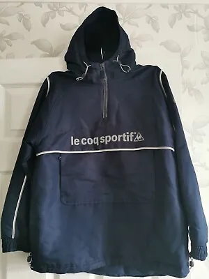 BOYS Coat LE COQ SPORTIF Pullover Vintage Lb (11 12 Year) Navy F • £7.99