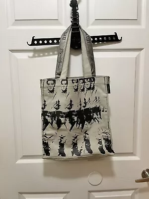 Elvis Presley Print Canvas Tote Bag Andy Warhol • $31.99