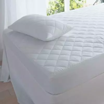 £0.99 • Buy Extra Deep Quilted Mattress Bed Protector Fitted Sheet Cover Single Double King
