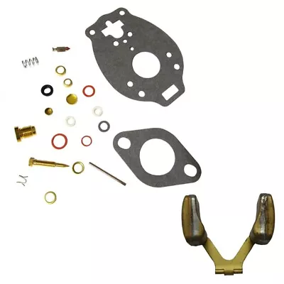 MARVEL SCHEBLER ECONOMY CARBURETOR KIT W/ FLOAT Fits Massey Ferguson TO20 50 • $39.99