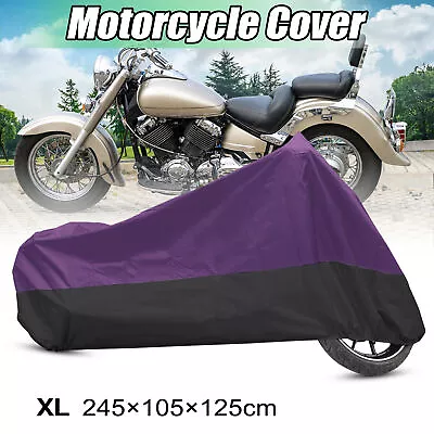 245cm/96  Motorcycle Cover Storage Fit For Yamaha Virago 535 XV535 XV750 XV1100 • $18.16