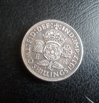 Retro Edward VIII 1937 Pattern Two Shillings / Florin. Souvenir Gap Filler.  • £3.59