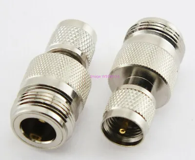 $4.49 • Buy N Female To Mini-UHF Male Coax Connector Adapter