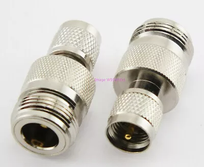 N Female To Mini-UHF Male Coax Connector Adapter • $4.94