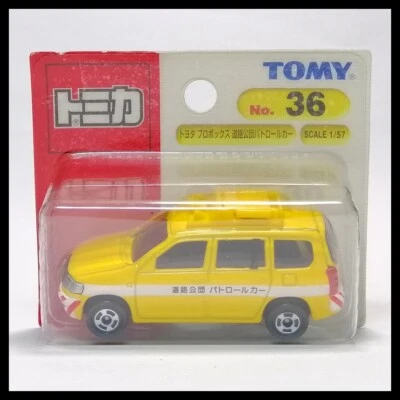 $12.80 • Buy TOMICA 36 TOYOTA Probox High-way Public Co. Patrol Car 1/57 TOMY NEW (B)