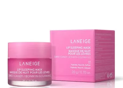 LANEIGE Lip Sleeping Mask - Sweet Candy / Bonbon Gourmand - 20G (£21rrp!!) • £18.50