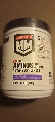 Muscle Milk Pro Series Aminos W/ Caffeine 10.6 Oz - Grape Blast  Exp 2/25/24 • $5.95
