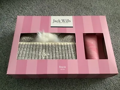 Jack Wills Women Beanie Gift Set And Fruity Body Lotion RRP £20 • £13.99