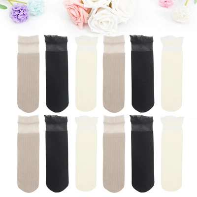 £12.84 • Buy Bride Socks White Ruffle Socks Bridesmaid Socks Lace Boot Socks White Lace Socks