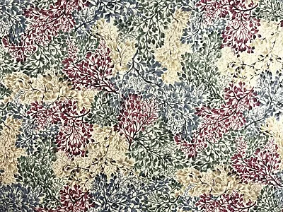 Vintage Quilt Cotton Fabric Floral  Heirlooms  Hoffman International By 1/2Yard • $5.99