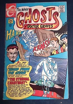 The Many Ghosts Of Doctor Graves #13 Silver Age Charlton Comics F • £9.99