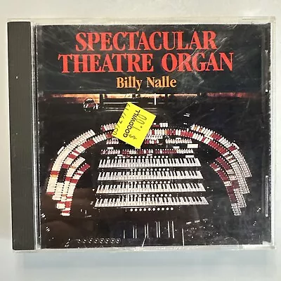 Billy Nalle Spectacular Theatre Organ CD • $5.99