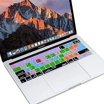 Pro X English Shortcut Functional Hotkey Design Silicone Keyboard Ski Mac Logic • $28.80