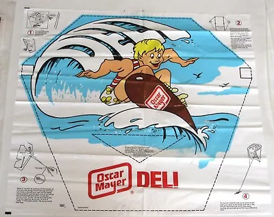 Oscar Mayer Promotional Sail Kite Give-A-Way Vintage 1980s • $13.50