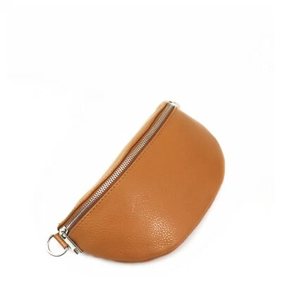 £19.98 • Buy REAL LEATHER  Sling Bag Women's Italian Crossbody Fashion Bum Bag Passport Bag 