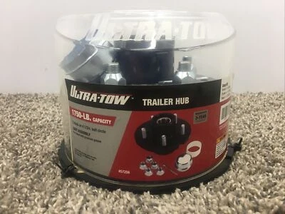 $54.99 • Buy NEW Ultra-Tow Trailer Hub 5 Studs On 4 1/2in Bolt Circle 1750-Lb. Capacity (1)