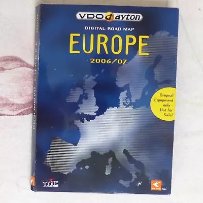 2006/07 Dayton Digital Road Map Europe VDO • £25.63