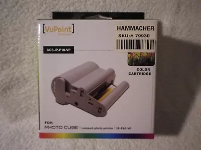 ViewPoint Solutions Color Cartridge For Photo Cube ACS IP P10 VP Compact Printer • $18.99