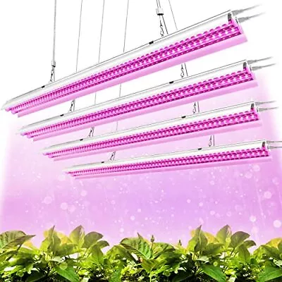 4FT LED Grow Light Full Spectrum 240W 4โ€”60W T5 High Output Integrated Fixture  • $121.55