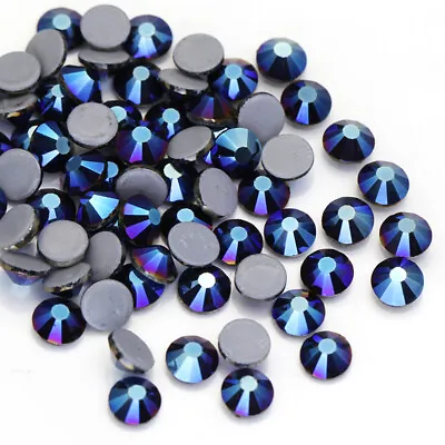 2mm 3mm 4mm 5mm Hotfix Rhinestones Flat Back Gems Crystal Glass Art Deco Beads • $4.49