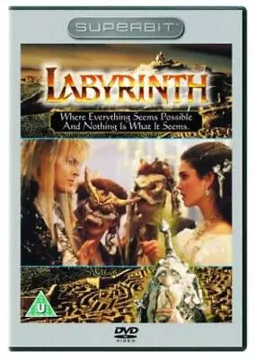 Labyrinth DVD (2003) David Bowie Henson (DIR) Cert U FREE Shipping Save £s • £2.57