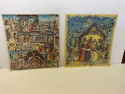 2 Vintage Lora Hummel Christmas Advent Calendars Made In  Western Germany Signed • $13.95