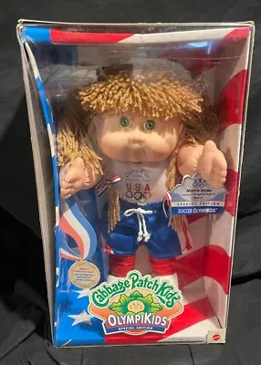 Olympic Memorabilia Cabbage Patch Kids Olympikids Soccer Marcia Janey- NEW RARE • $99.99