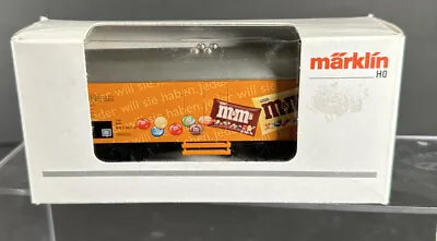RARE VINTAGE Marklin HO 44187 M &M DOMED BOXCAR  IN THE BOX • $24.99