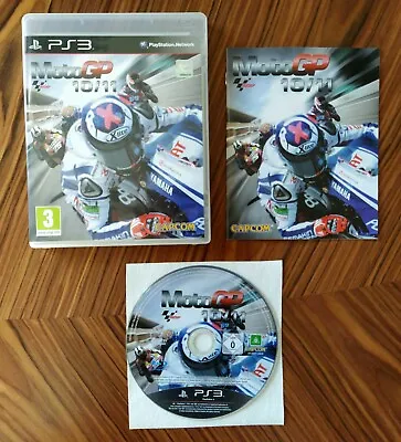 Motorcycle Gp 10/11 PS3 PLAYSTATION 3 Pal Capcom Full Spain Shipping Combined • $11.13