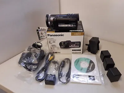 BOXED Panasonic Full HD Video Camera HC-X920 + Lowepro Bag + Spare Batteries • £300