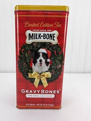 Milk Bone Dog Biscuits Limited Edition Tin 36oz Metal Storage Container Empty • $9.09