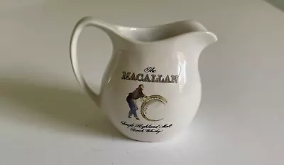 The Macallan Malt Highland Scotch Whisky Easter Elchies House Water Pitcher Jug • $25