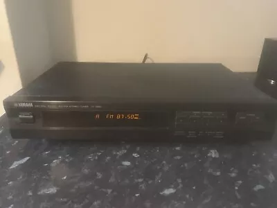 Yamaha Tx-396l Natural Sound Am/fm Stereo Tuner Fm Mw Lw Radio 40 Preset Station • £30