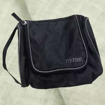 Mary Kay Travel Black Bag Organizer W/Zipper Bolso De Mano De Viaje Para Hombre • $15.97