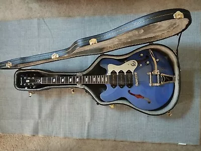 Epiphone Riviera Custom P93 Blue W/Case Rare • $850