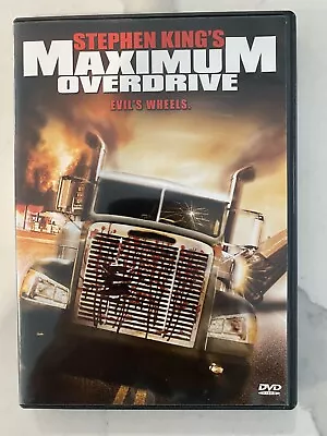 Maximum Overdrive (DVD 2006). HTF OOP DVD • $15