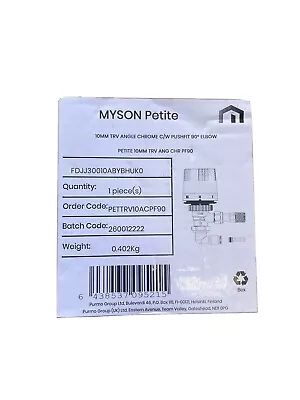 MYSON Petite 10MM/15MM TRV • £5