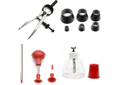 Camera Lens Repair Tool Set Opener Sucker Compass Cleaner Bottle From Japan • $118