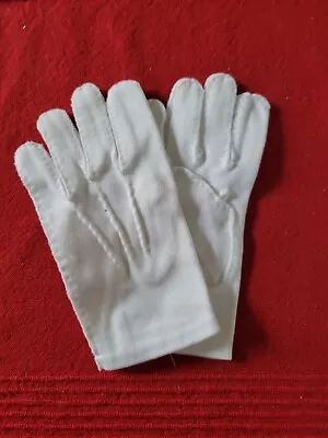 Vintage Cotton Childrens Formal Communion White Gloves • $12