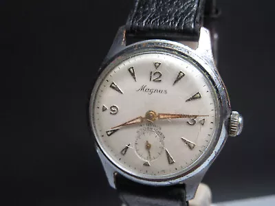 B807 ⭐⭐Vintage   Magnus   Hand Wound Watch Hau ⭐⭐ • $30.83