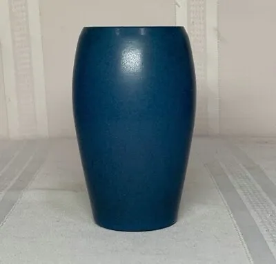 Marblehead Pottery Blue Swollen Shoulder Ovoid Shaped Vessel Nice Cabinet Size • $425