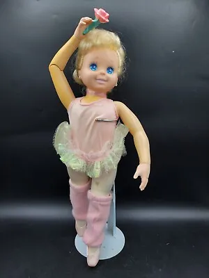 Vintage Working MY PRETTY BALLERINA Dancing Doll BY TYCO • $18