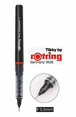 £2.50 • Buy Rotring Tikky Rollerpoint Pen - RED FINE 