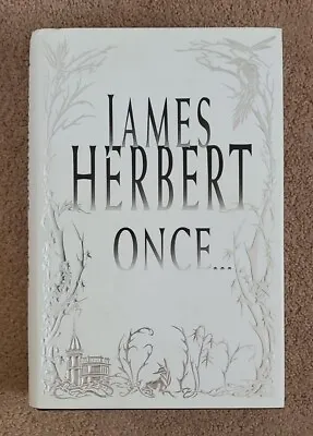 ONCE... By James Herbert Hardback Book Signed Copy • £29.99