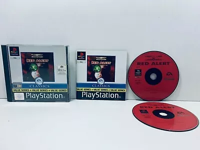 Command & Conquer Red Alert PS1 PlayStation 1 PAL - VGC - Fast Post • $49.95