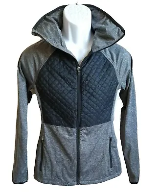 $19.95 • Buy Burton Process Full Zip Hideaway Hood Soft Shell Jacket Size XS Women's 