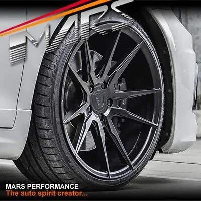 MARS MP-RH Black 4x 19 Inch Concave Stag Wheels Rims 5x112 A3 A4 A5 A6 Q3 Q5 TT • $1699.99